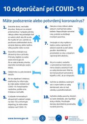 Nové odporúčania v súvislosti s COVID 19 Nové odporúčania v súvislosti s COVID 19